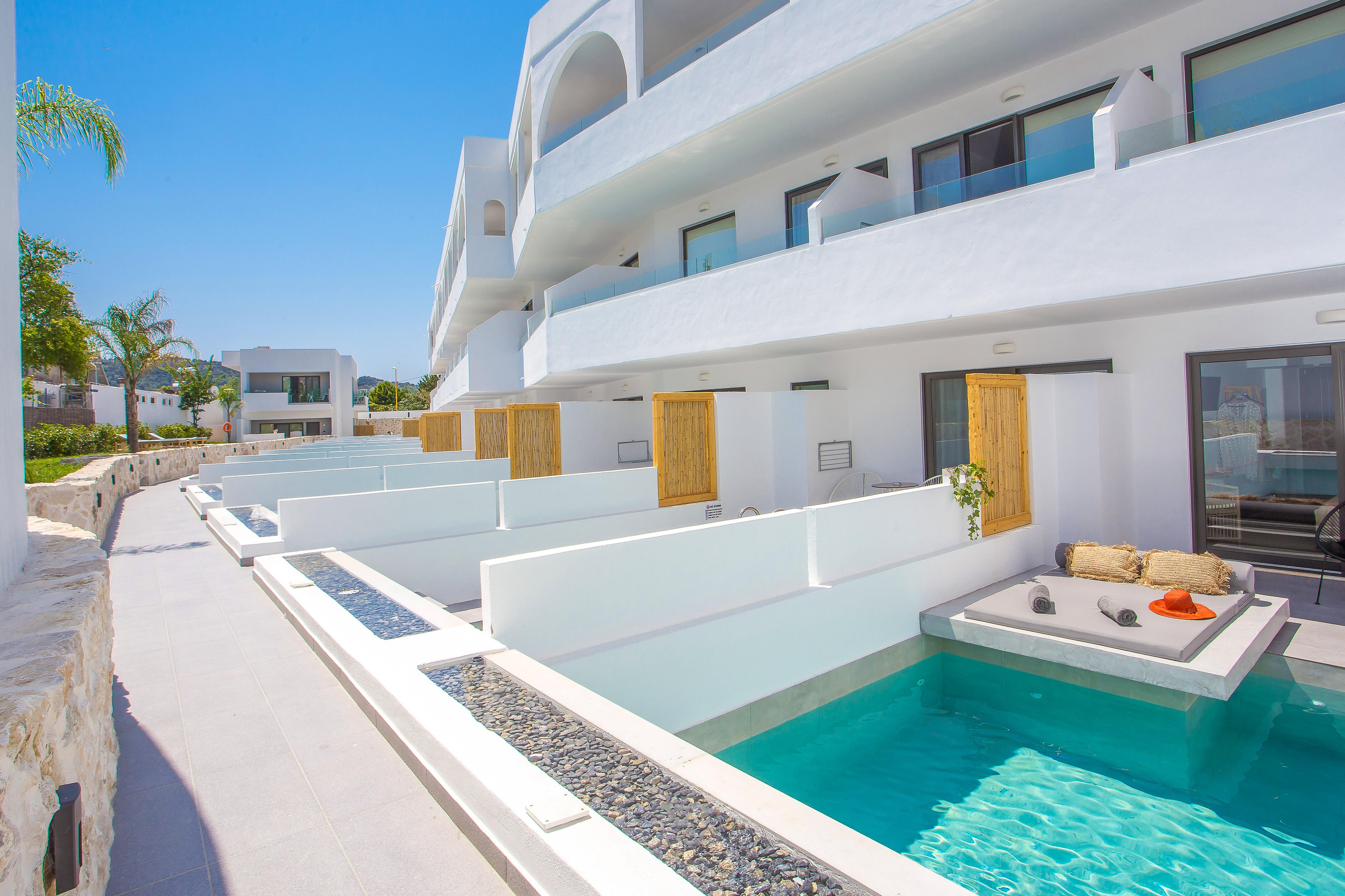 Casa Cabana Boutique Hotel & Spa - Adults Only Faliraki Ngoại thất bức ảnh